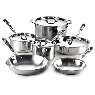 Meyer SuperSteel Tri-Ply Clad Stainless Steel 10-Piece, Made in Canada –  Meyer Canada