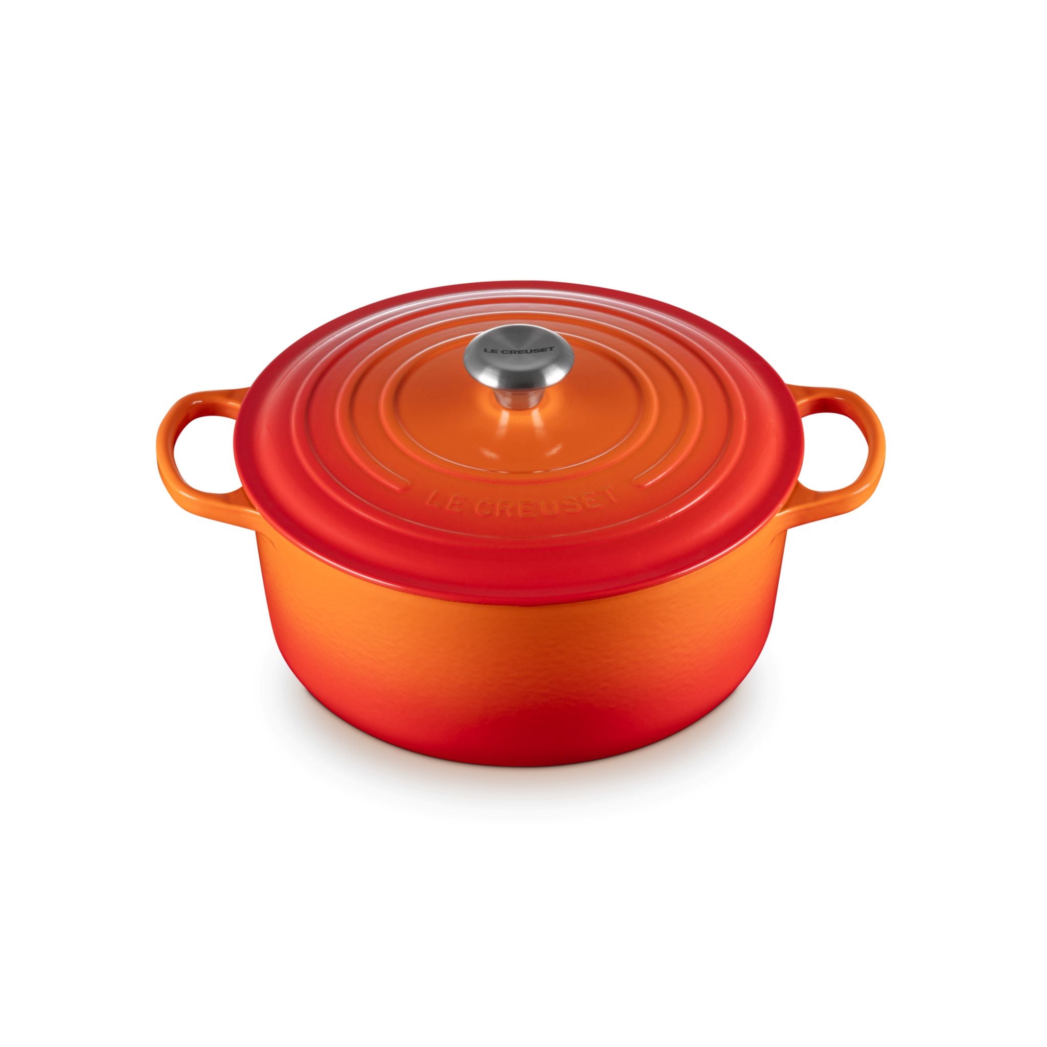 10-Piece Le Creuset Flame Cast Iron Cookware Set