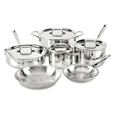 All-Clad 10 Piece D5 Polished Set