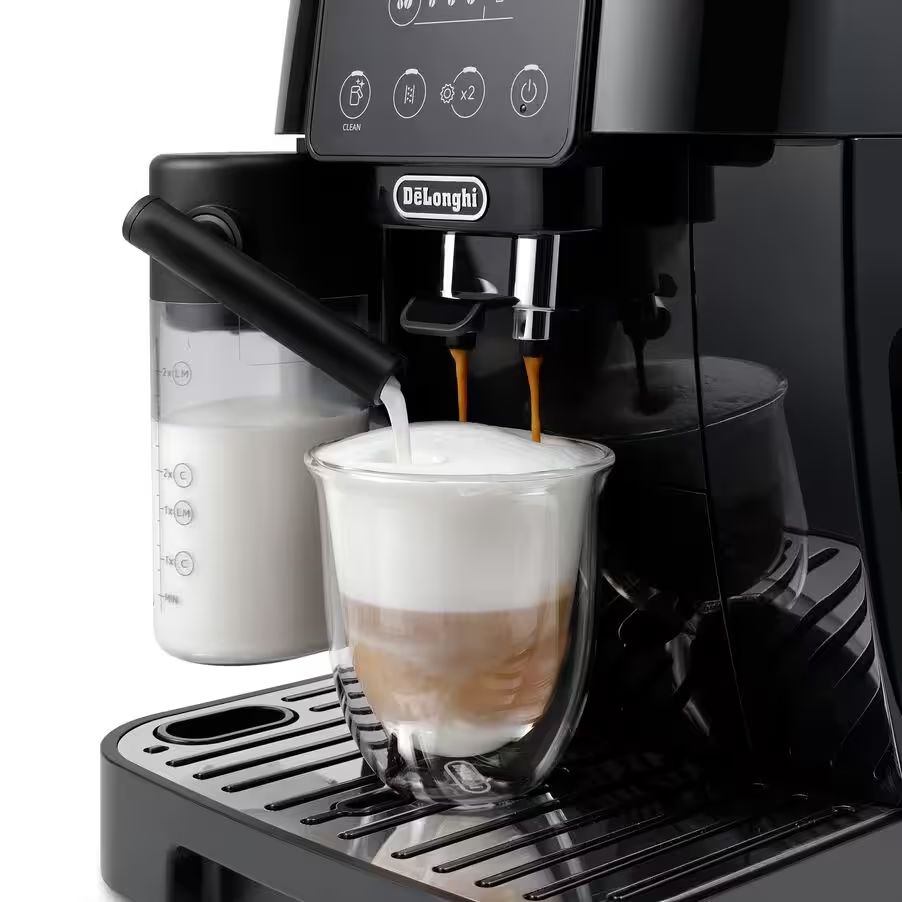 DeLonghi Magnifica Start LatteCrema Espresso Machine ECAM22080B Cappuccino