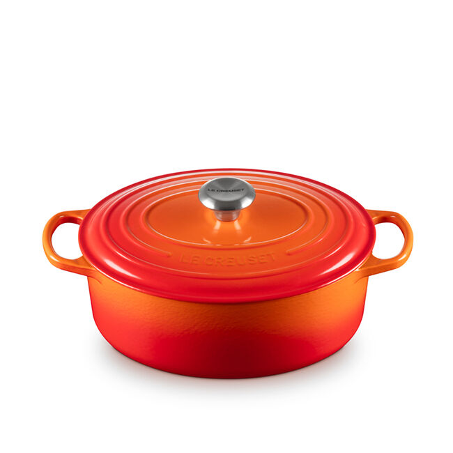 Le Creuset 4.7L Flame Oval Dutch Oven (29 cm) - LS2502-292