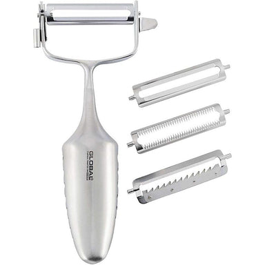 Global 3 Way Peeler 18/10 Stainless Steel