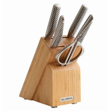 Global 6 Piece Knife Block Set