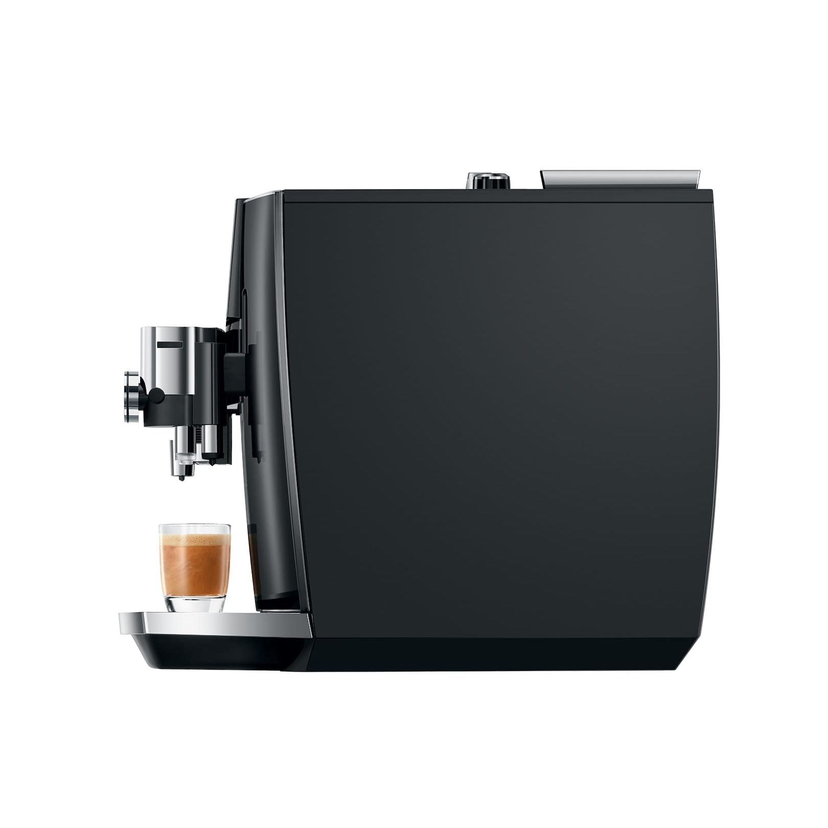 Jura J8 Twin Diamond Black Espresso Machine #15658 Right Side