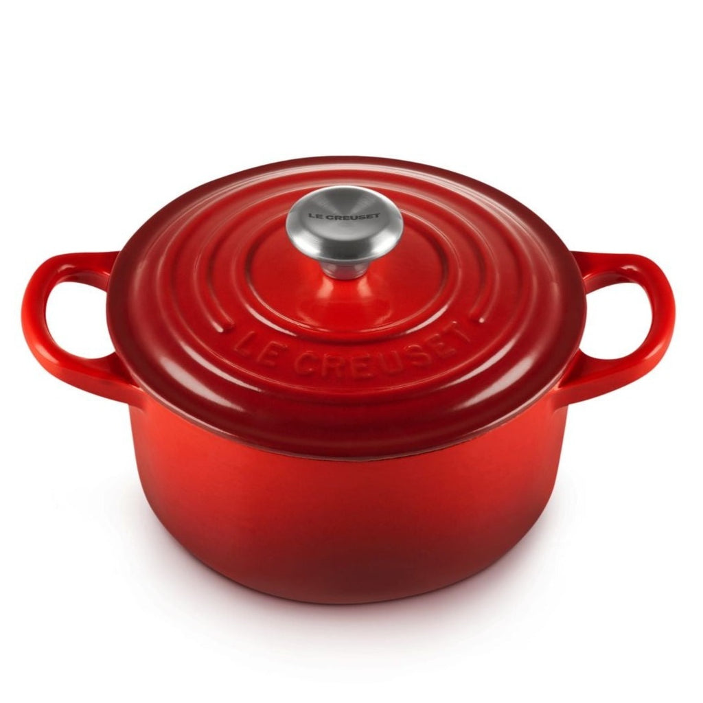 Le Creuset 0.9L Cherry Red/Cerise French/Dutch Oven (14 cm)