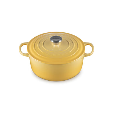 Le Creuset 5.3L Camomille French/Dutch Oven (26cm) Stainless Steel Knob