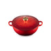 Le Creuset - 4.1 L Cherry Red / Cerise Holly Chef's French Oven (26 cm)