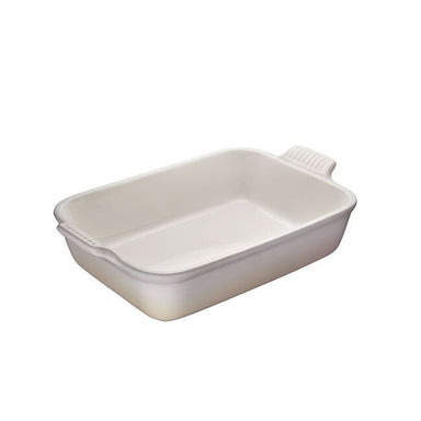 Le Creuset 3.8L Stoneware Meringue Rectangular Dish 32 cm