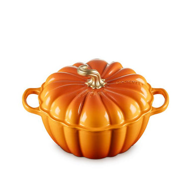 Le Creuset - 3.7L Pumpkin Cocotte Persimmon (24 cm