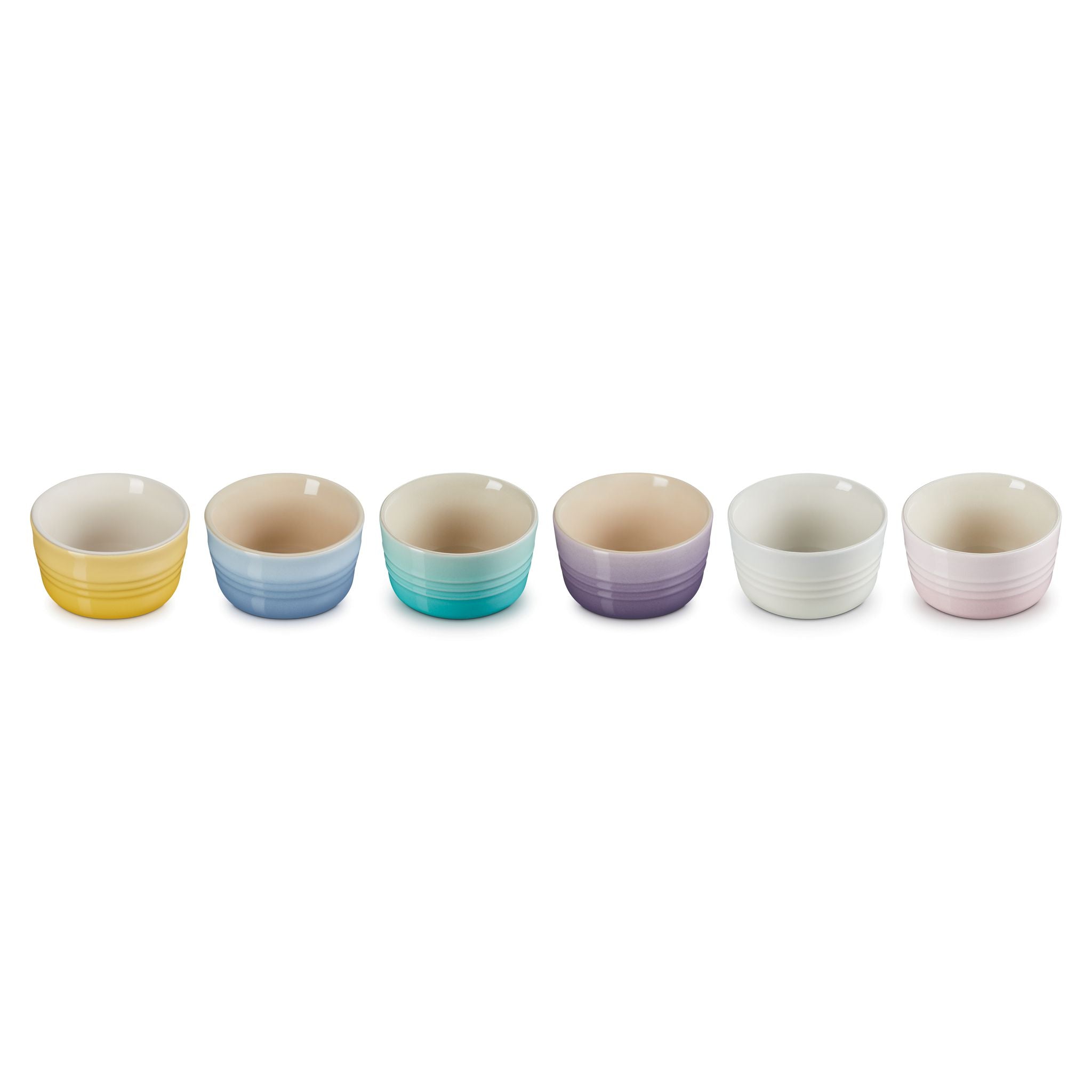 Le Creuset Sorbet Collection Multicolour 6 Pieces 0.1L Ramekins Set of 6