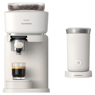 Philips Baristina Espresso Machine and Milk Frother White