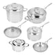 Demeyere Atlantis 10  Piece Cookware Set Open Box