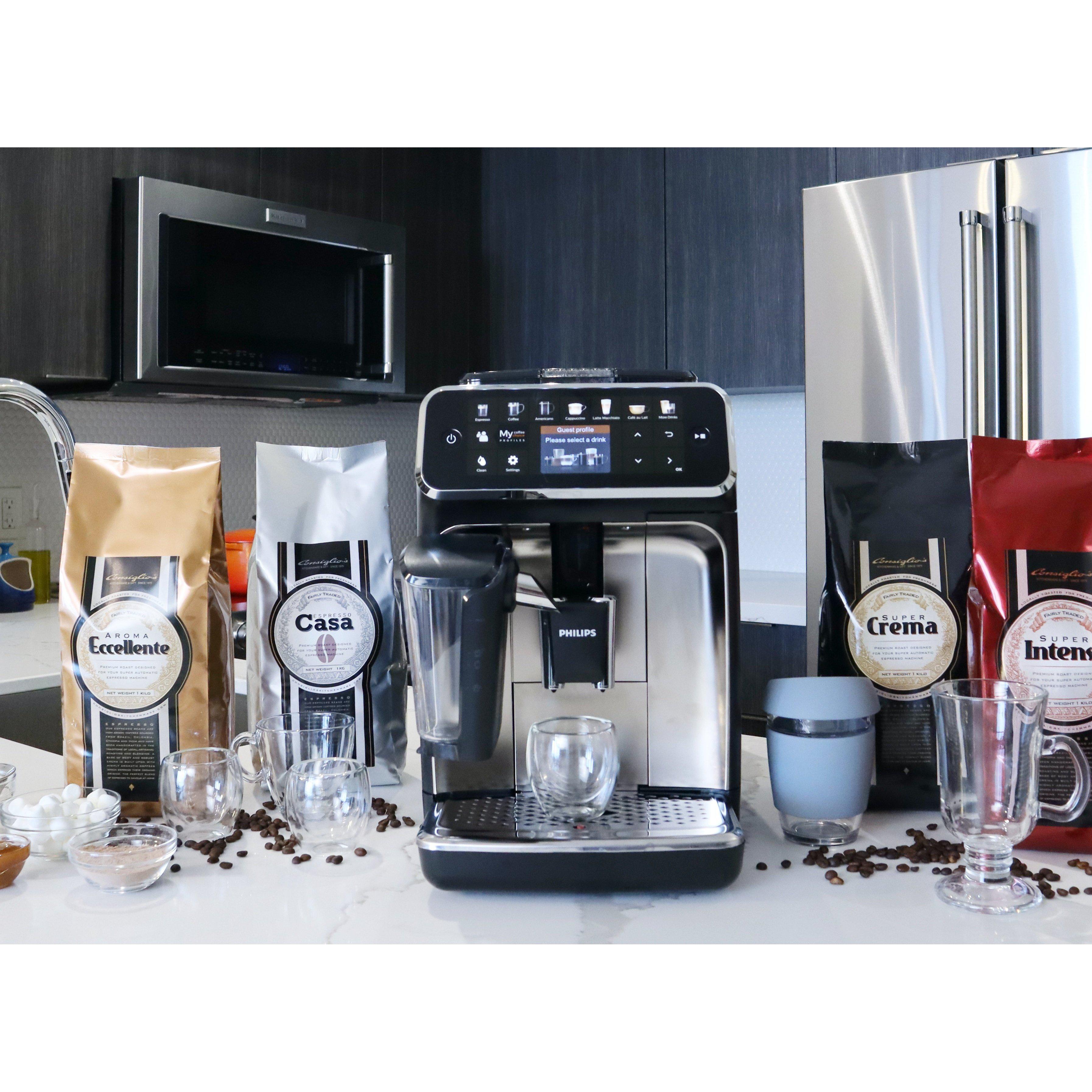 Philips 5400 LatteGo Series Super Automatic Espresso Machine #EP5447/9 –  ECS Coffee