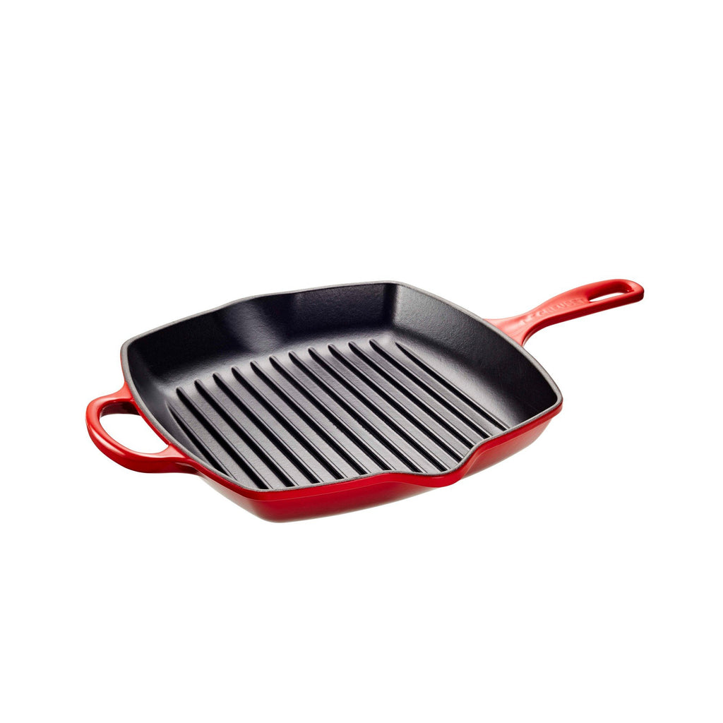 Le Creuset Grill Pan 26 cm Cerise: buy online on MK2Shop