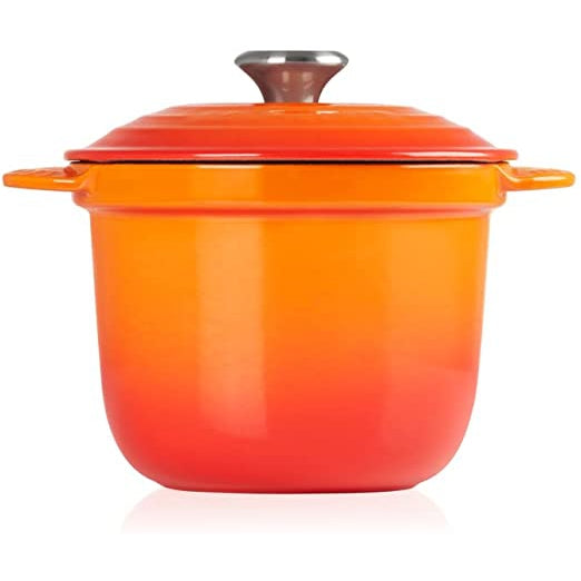 PRE-ORDER) Le Creuset Rice Pot / Cocotte Every 18cm in Volcanic Orange